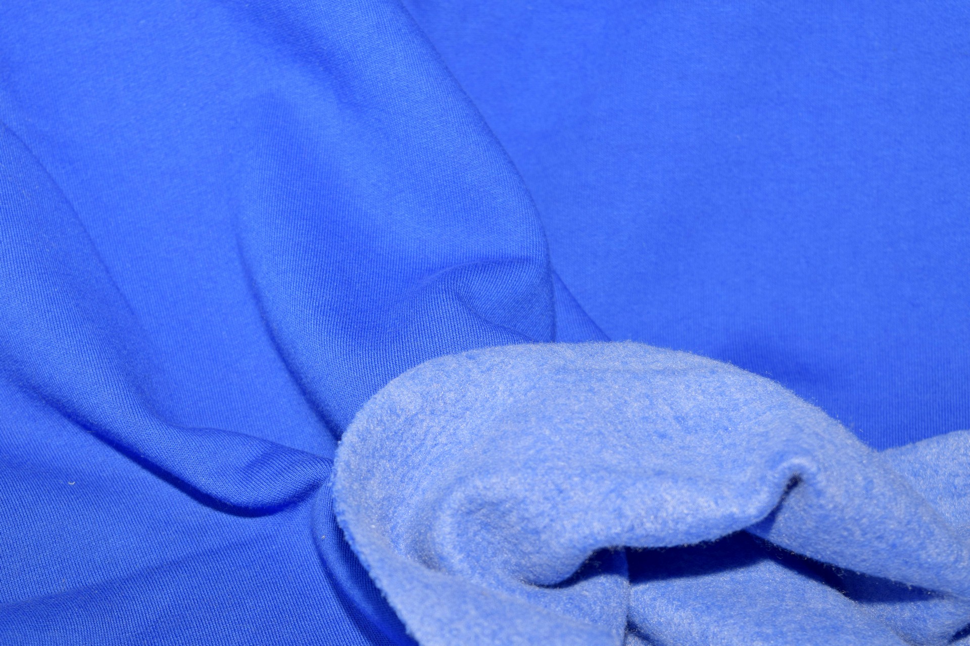 Frisa cardada azul
